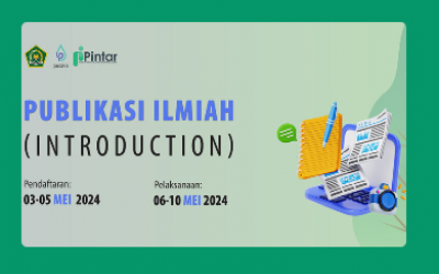 Soal Pelatihan pada modul Konsep dasar Publikasi Ilmiah - Bagian 2 (PINTAR 6 Mei 2024)